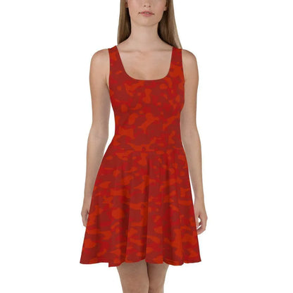 red-camouflage-skater-kleid-skater-kleid-jlr-design-2 - JLR Design
