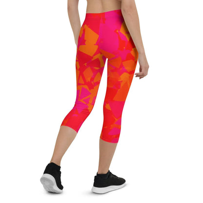 red-crystal-damen-capri-leggings-capri-leggings-jlr-design-1 - JLR Design