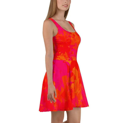red-crystal-skater-kleid-skater-kleid-jlr-design-1 - JLR Design
