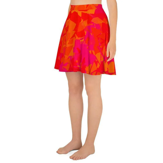 red-crystal-skater-rock-or-ruby-red-design-or-a-linie-mit-uv-schutz-upf-50-and-nachhaltigem-material-skater-rock-jlr-design-1 - JLR Design