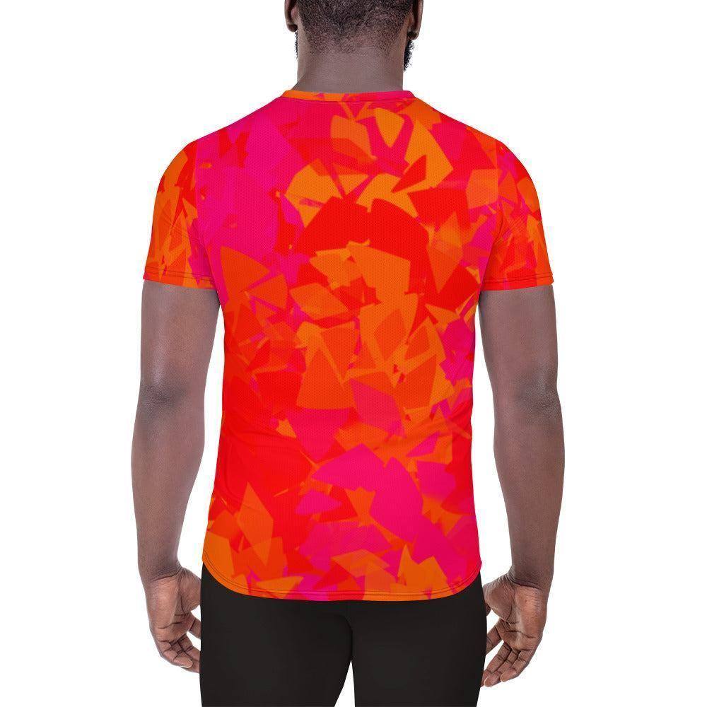 red-crystal-sport-t-shirt-fur-herren-sport-t-shirt-jlr-design-2 - JLR Design