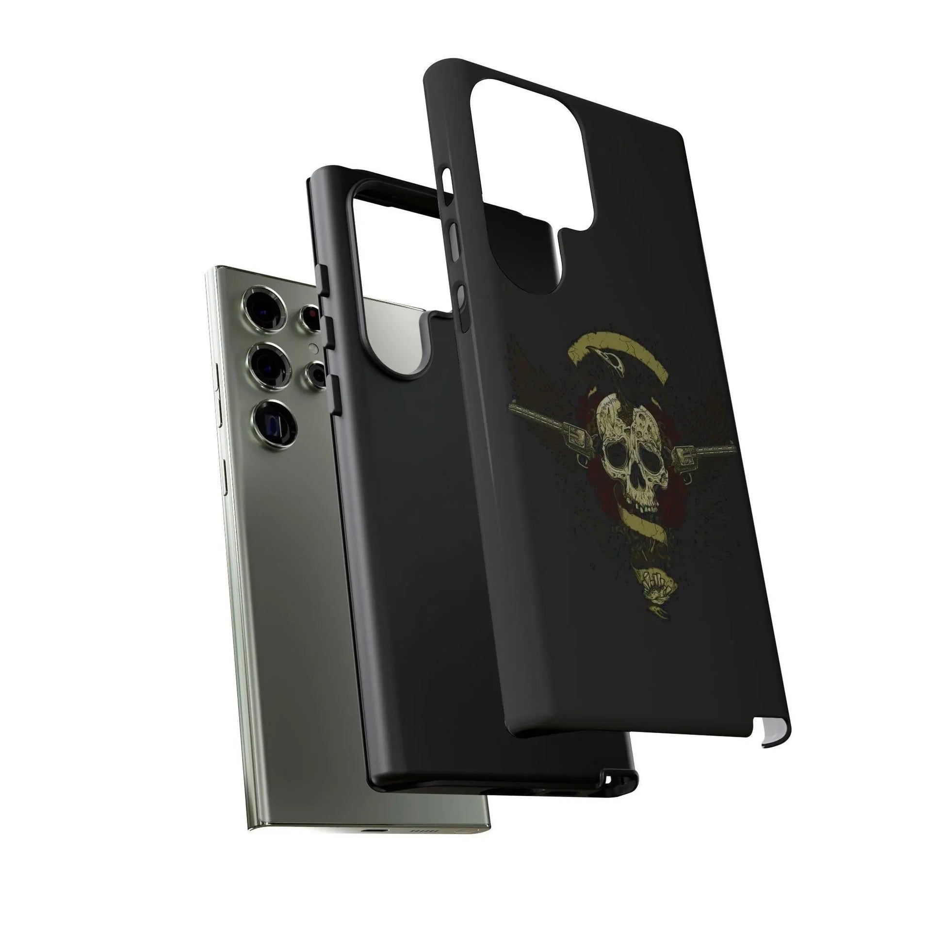 revolver-skull-samsung-galaxy-cover-s21-s22-s23-s24-s25-plus-pro-ultra-phone-case-jlr-design-3 - JLR Design