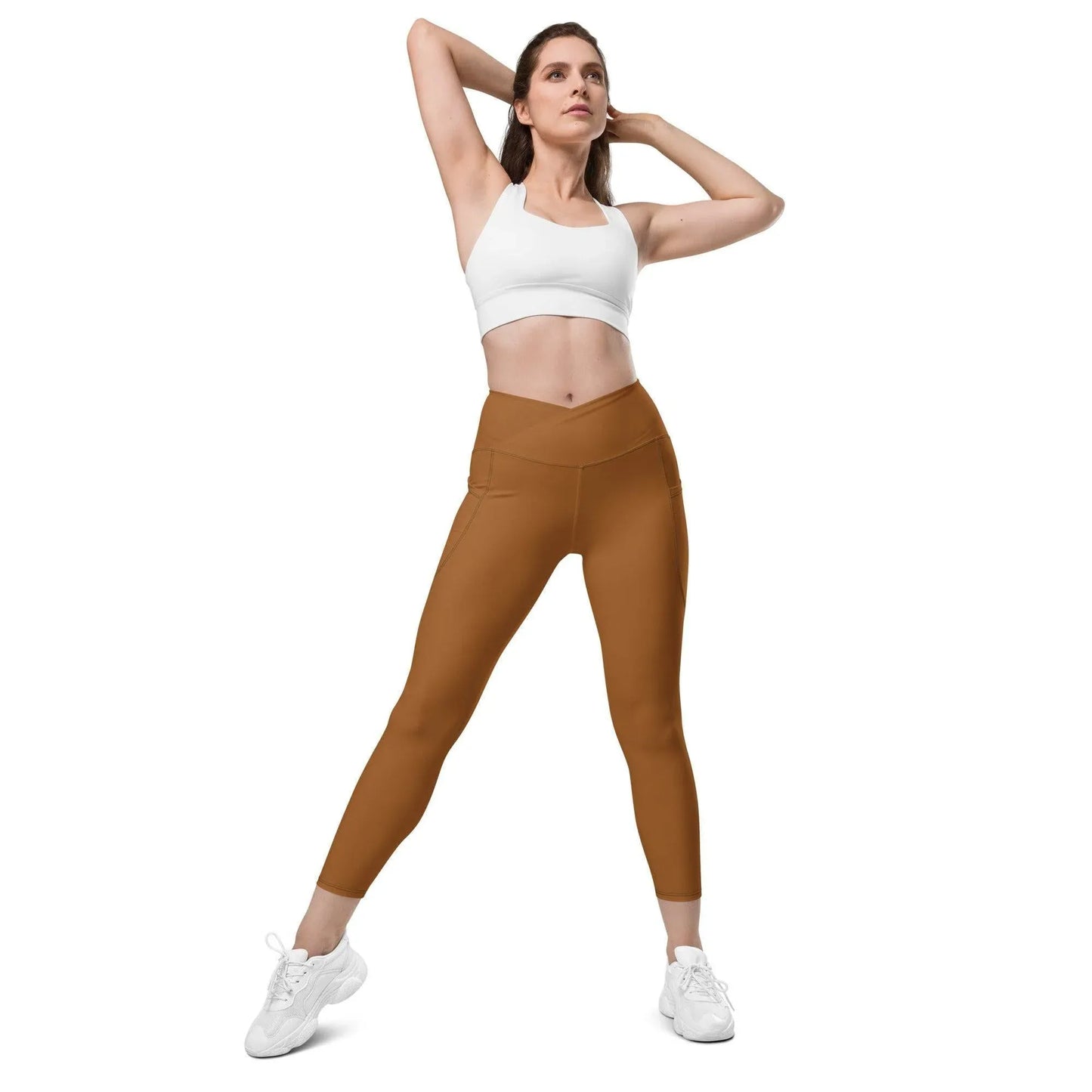 rich-gold-damen-v-bund-leggings-mit-taschen-v-bund-leggings-jlr-design-2 - JLR Design