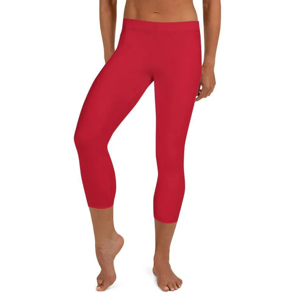 rote-damen-capri-leggings-capri-leggings-jlr-design-1 - JLR Design