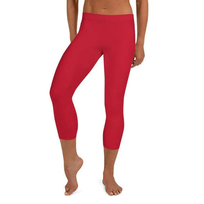 rote-damen-capri-leggings-capri-leggings-jlr-design-1 - JLR Design