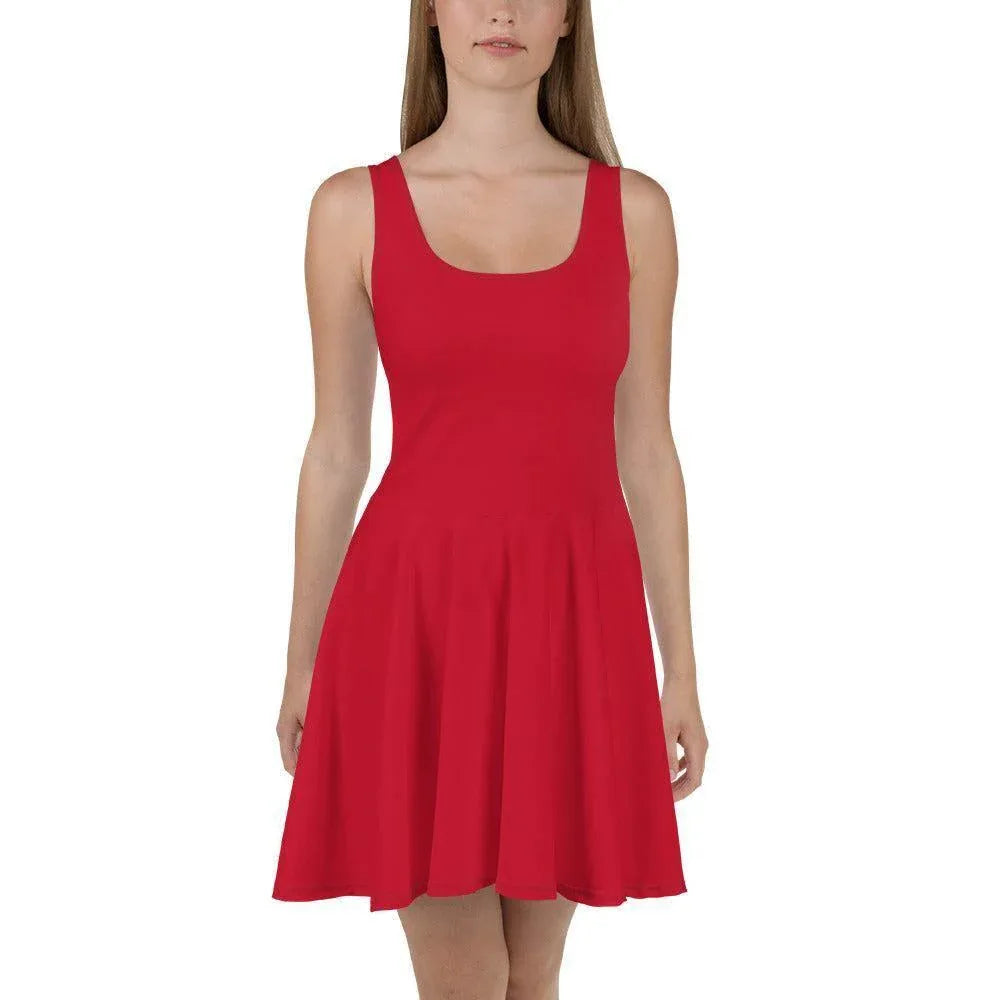 rotes-skater-kleid-skater-kleid-jlr-design-1 - JLR Design