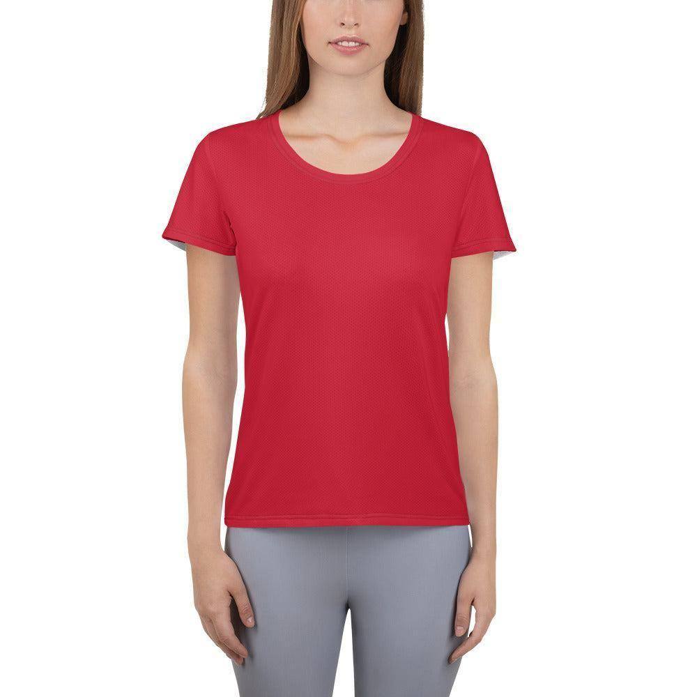 rotes-sport-t-shirt-fur-damen-sport-t-shirt-jlr-design-1 - JLR Design