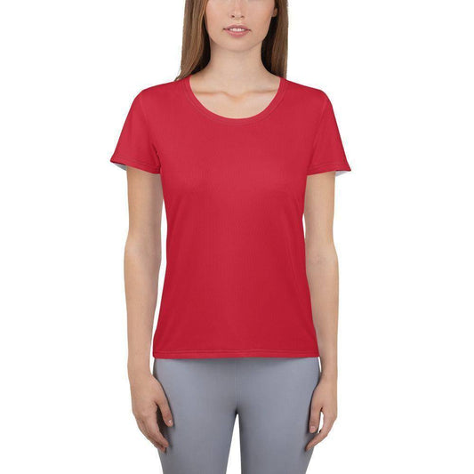 rotes-sport-t-shirt-fur-damen-sport-t-shirt-jlr-design-1 - JLR Design