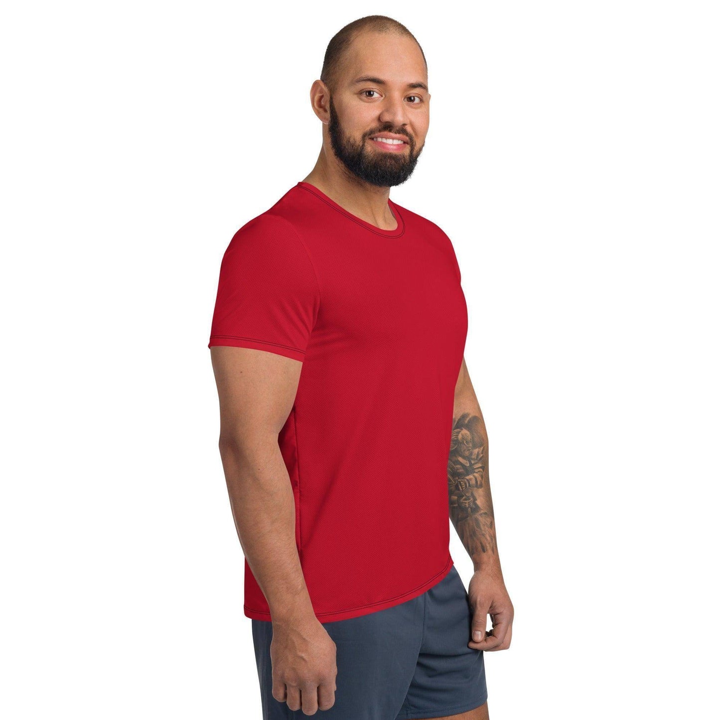 rotes-sport-t-shirt-fur-herren-sport-t-shirt-jlr-design-3 - JLR Design