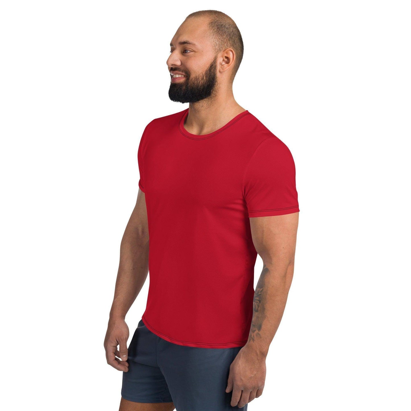 rotes-sport-t-shirt-fur-herren-sport-t-shirt-jlr-design-4 - JLR Design