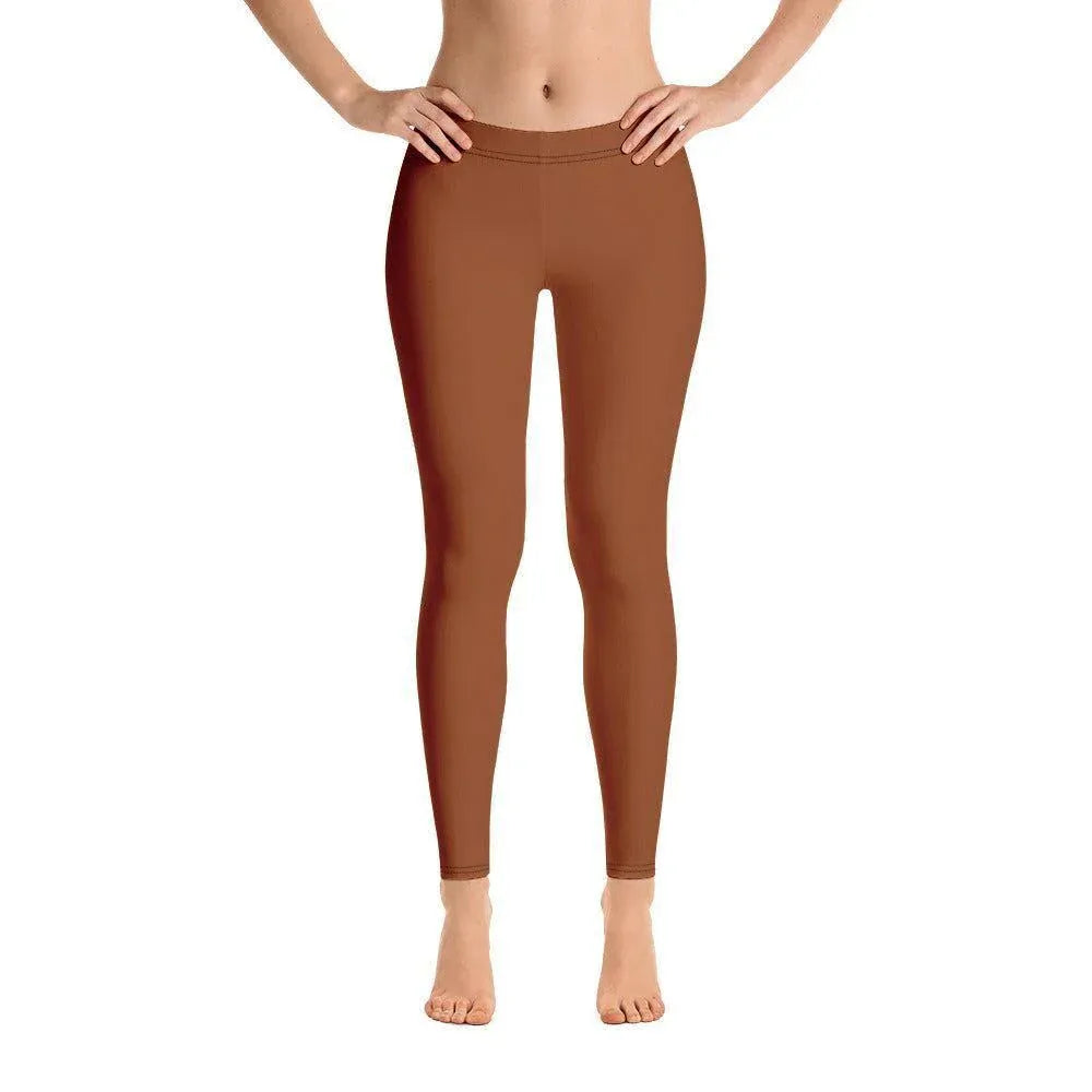 saddle-brown-damen-leggings-leggings-jlr-design-1 - JLR Design