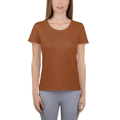 saddle-brown-sport-t-shirt-fur-damen-sport-t-shirt-jlr-design-1 - JLR Design
