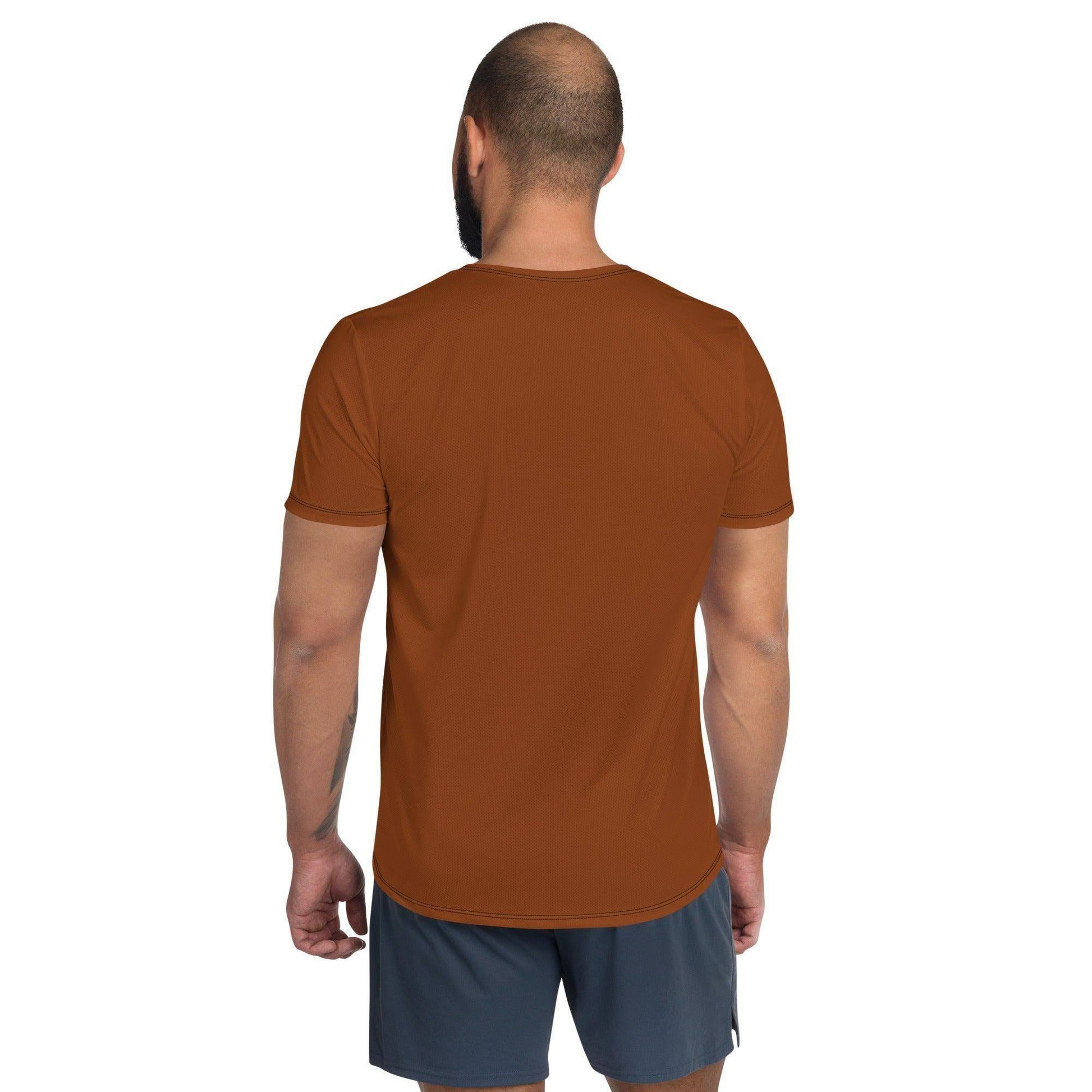 saddle-brown-sport-t-shirt-fur-herren-sport-t-shirt-jlr-design-2 - JLR Design
