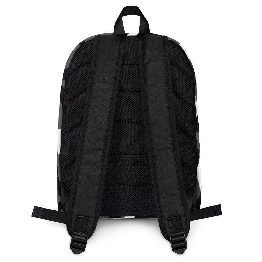 schwarz-grau-weiss-camouflage-mittelgrosser-rucksack-rucksack-jlr-design-3 - JLR Design
