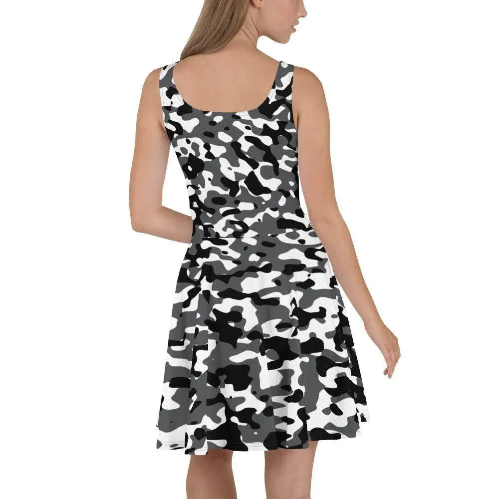 schwarz-grau-weiss-camouflage-skater-kleid-skater-kleid-jlr-design-3 - JLR Design