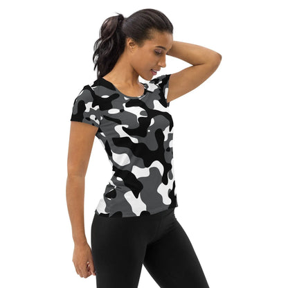 schwarz-grau-weiss-camouflage-sport-t-shirt-fur-damen-sport-t-shirt-jlr-design-3 - JLR Design