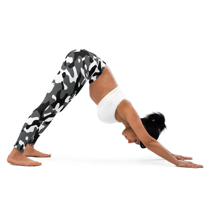 schwarz-grau-weiss-damen-camouflage-yoga-leggings-yoga-leggings-jlr-design-2 - JLR Design