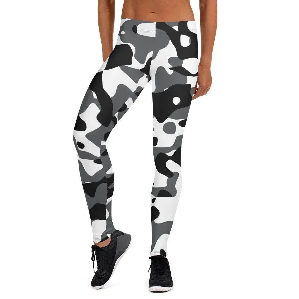 schwarz-grau-weiss-damen-leggings-leggings-jlr-design-2 - JLR Design