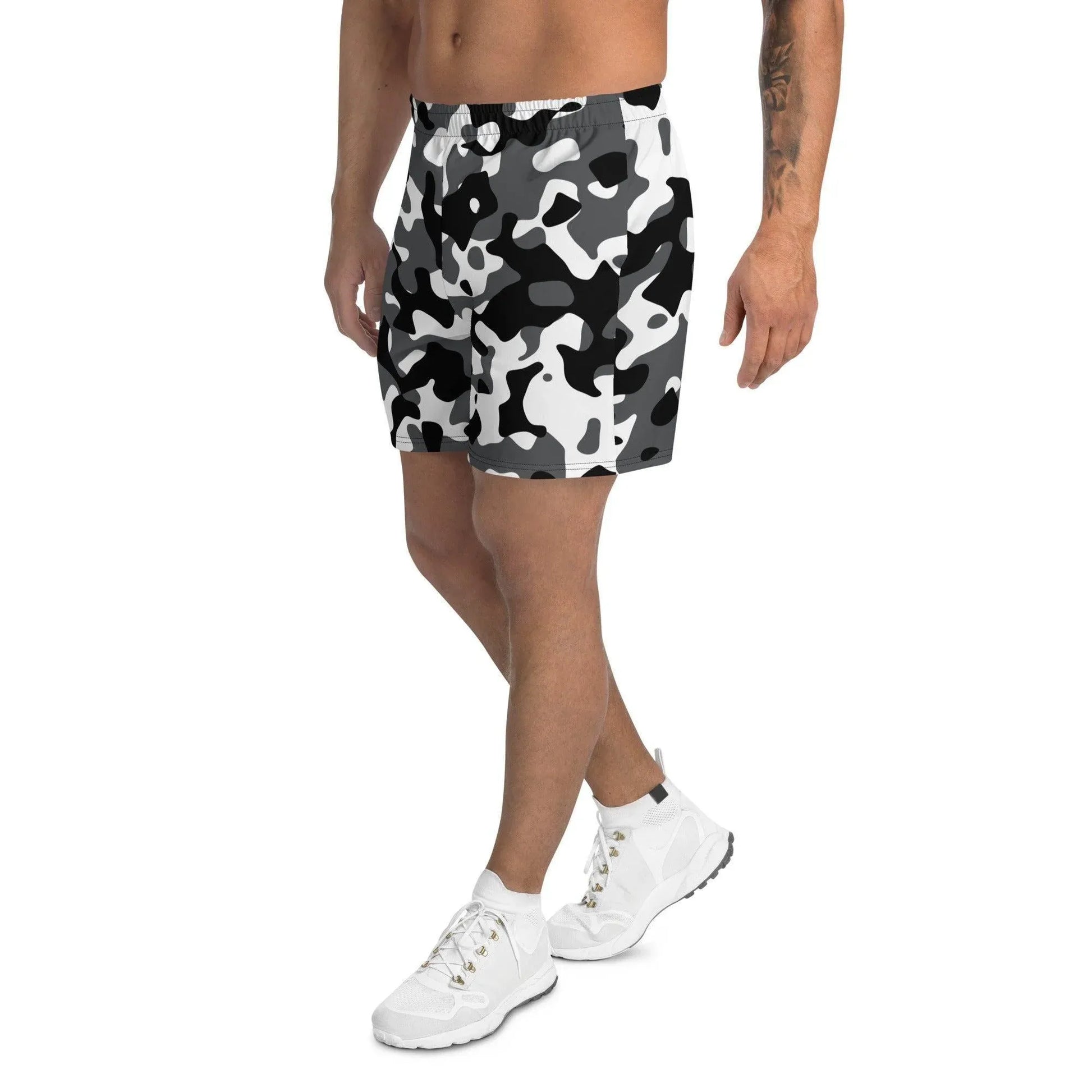 schwarz-grau-weiss-herren-sport-shorts-sport-shorts-jlr-design-1 - JLR Design