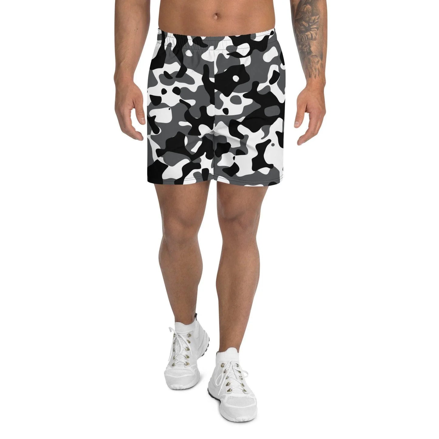 schwarz-grau-weiss-herren-sport-shorts-sport-shorts-jlr-design-2 - JLR Design