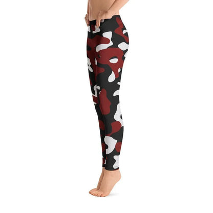 schwarz-rot-weiss-camouflage-damen-leggings-leggings-jlr-design-3 - JLR Design