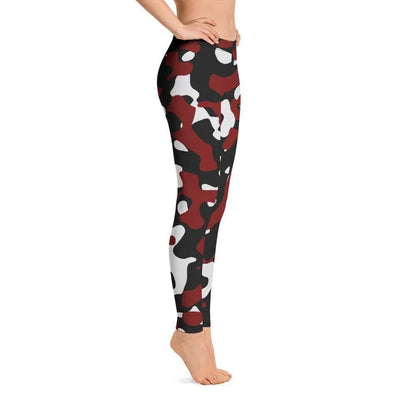 schwarz-rot-weiss-camouflage-damen-leggings-leggings-jlr-design-4 - JLR Design