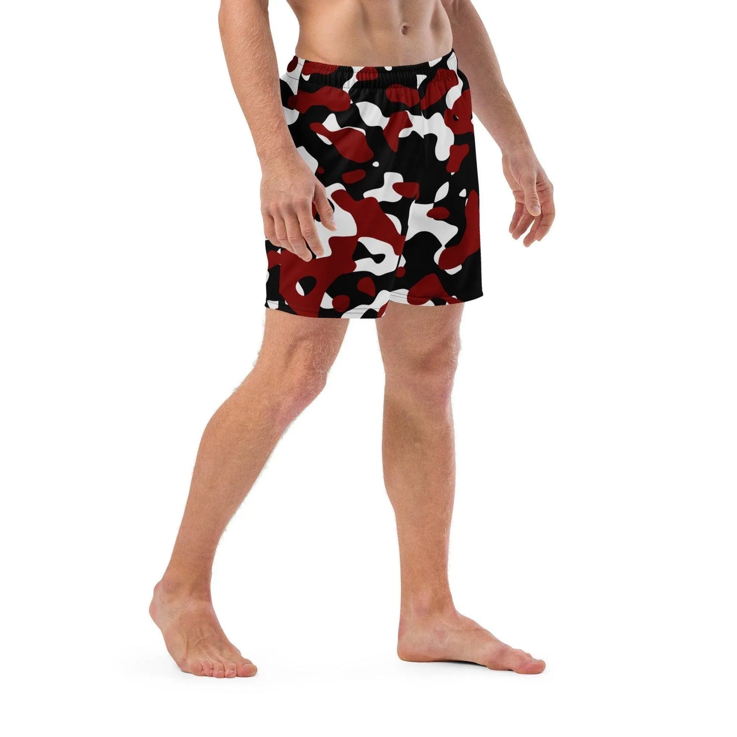 schwarz-rot-weiss-camouflage-herren-badehosen-badehose-jlr-design-1 - JLR Design