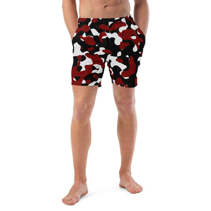 schwarz-rot-weiss-camouflage-herren-badehosen-badehose-jlr-design-2 - JLR Design