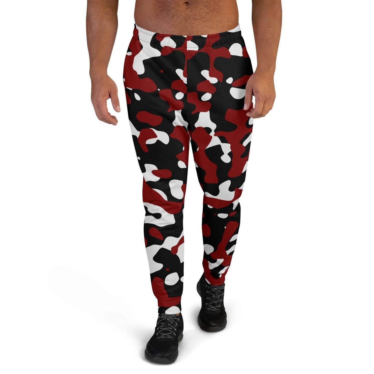 schwarz-rot-weiss-camouflage-herren-jogginghose-jogginghose-jlr-design-2 - JLR Design