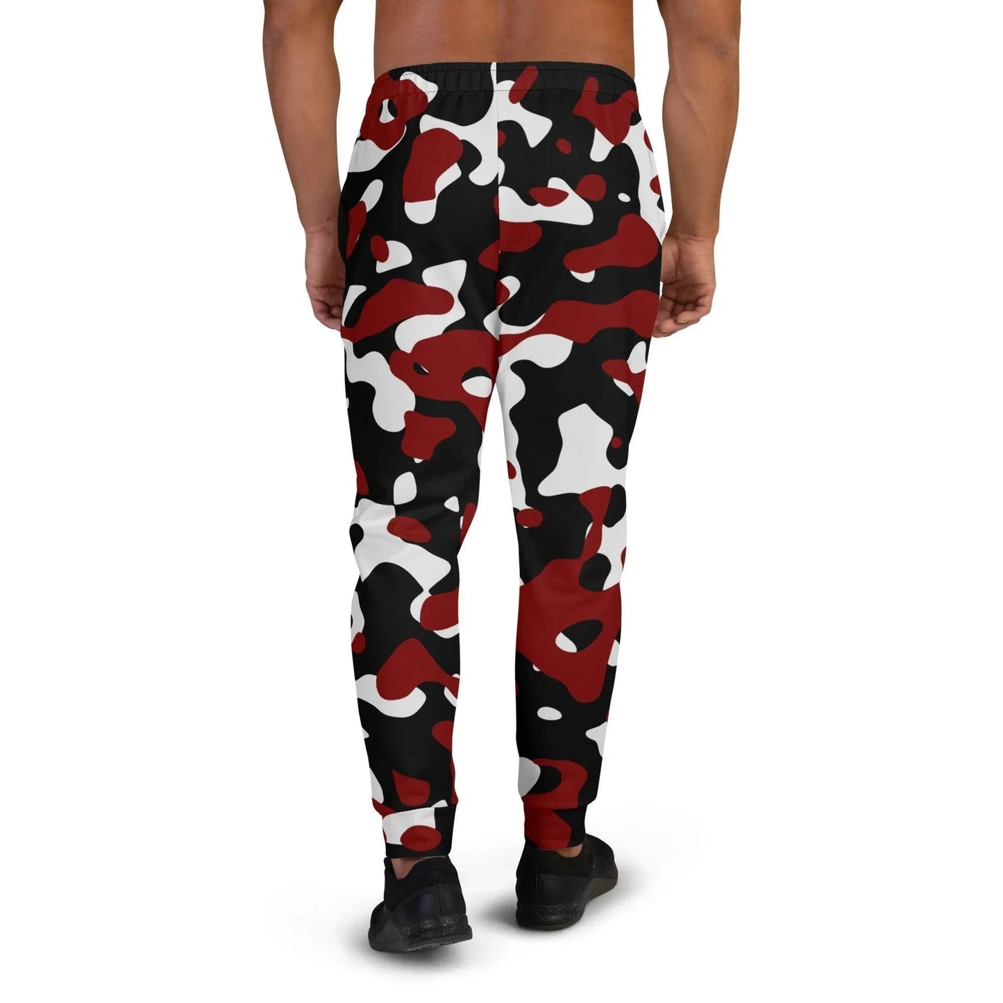 schwarz-rot-weiss-camouflage-herren-jogginghose-jogginghose-jlr-design-4 - JLR Design