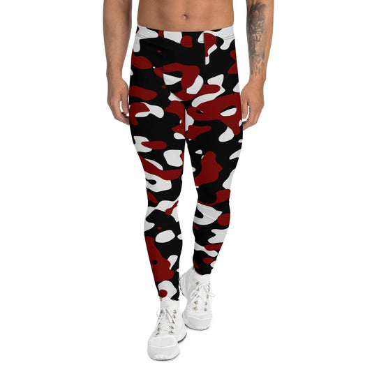 schwarz-rot-weiss-camouflage-herren-leggings-leggings-jlr-design-1 - JLR Design