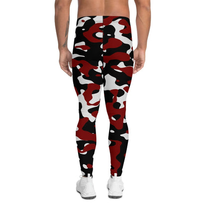 schwarz-rot-weiss-camouflage-herren-leggings-leggings-jlr-design-2 - JLR Design