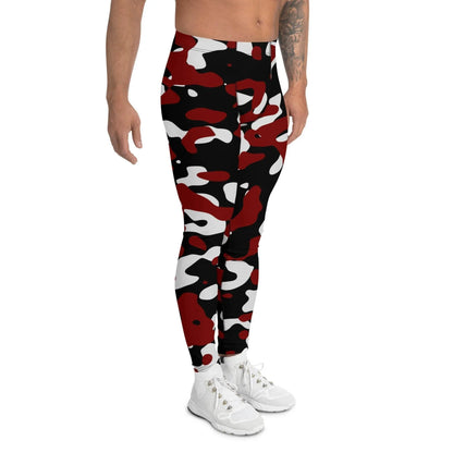 schwarz-rot-weiss-camouflage-herren-leggings-leggings-jlr-design-3 - JLR Design