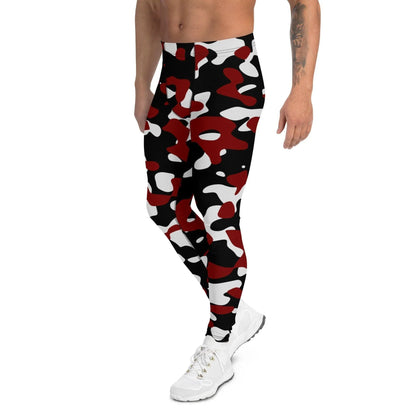 schwarz-rot-weiss-camouflage-herren-leggings-leggings-jlr-design-4 - JLR Design