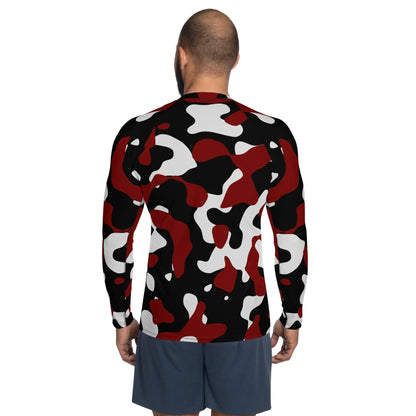 schwarz-rot-weiss-camouflage-herren-rash-guard-rash-guard-jlr-design-2 - JLR Design