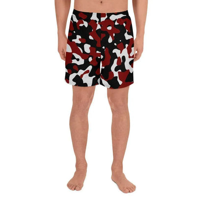 schwarz-rot-weiss-camouflage-herren-sport-shorts-sport-shorts-jlr-design-2 - JLR Design