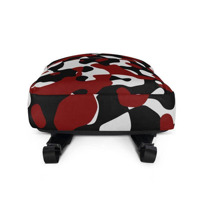 schwarz-rot-weiss-camouflage-mittelgrosser-rucksack-rucksack-jlr-design-5 - JLR Design