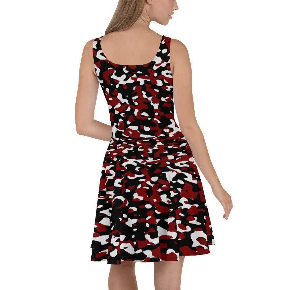 schwarz-rot-weiss-camouflage-skater-kleid-skater-kleid-jlr-design-3 - JLR Design
