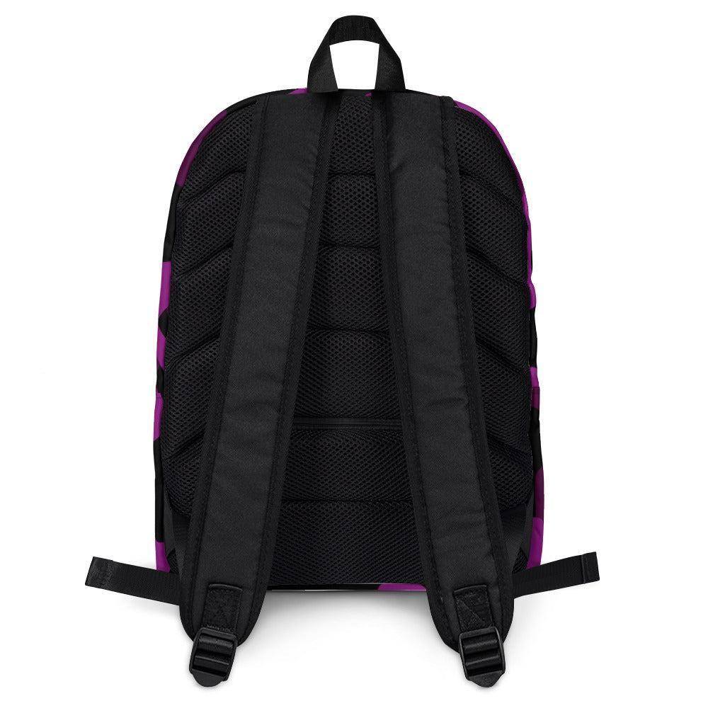 schwarz-violet-camouflage-mittelgrosser-rucksack-rucksack-jlr-design-3 - JLR Design