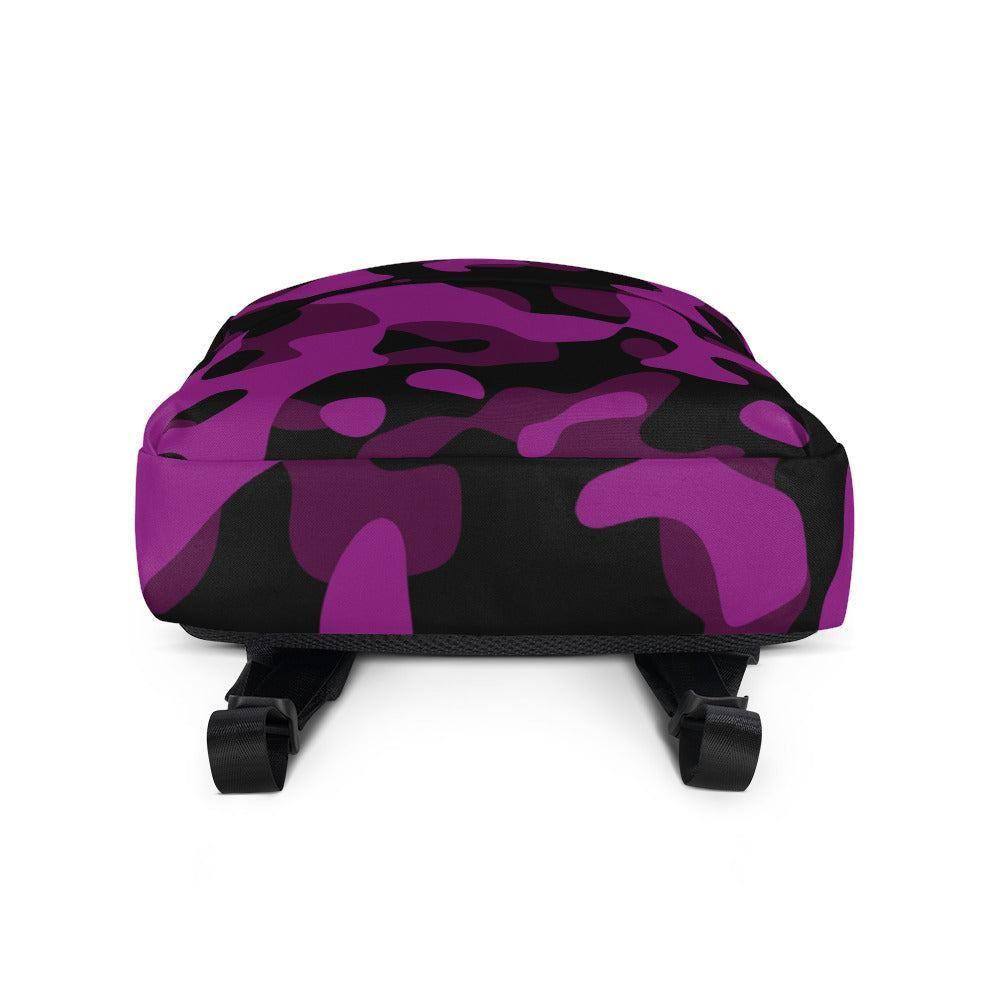 schwarz-violet-camouflage-mittelgrosser-rucksack-rucksack-jlr-design-5 - JLR Design