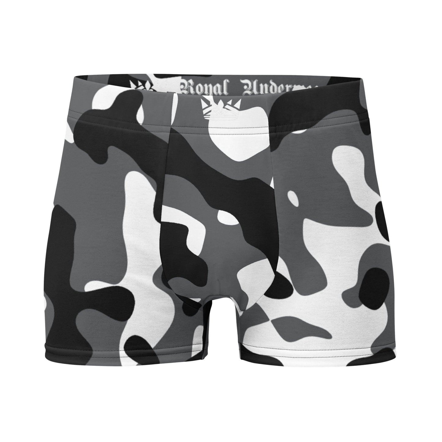 schwarz-weiss-grau-camouflage-royal-underwear-boxershorts-boxershorts-jlr-design-1 - JLR Design