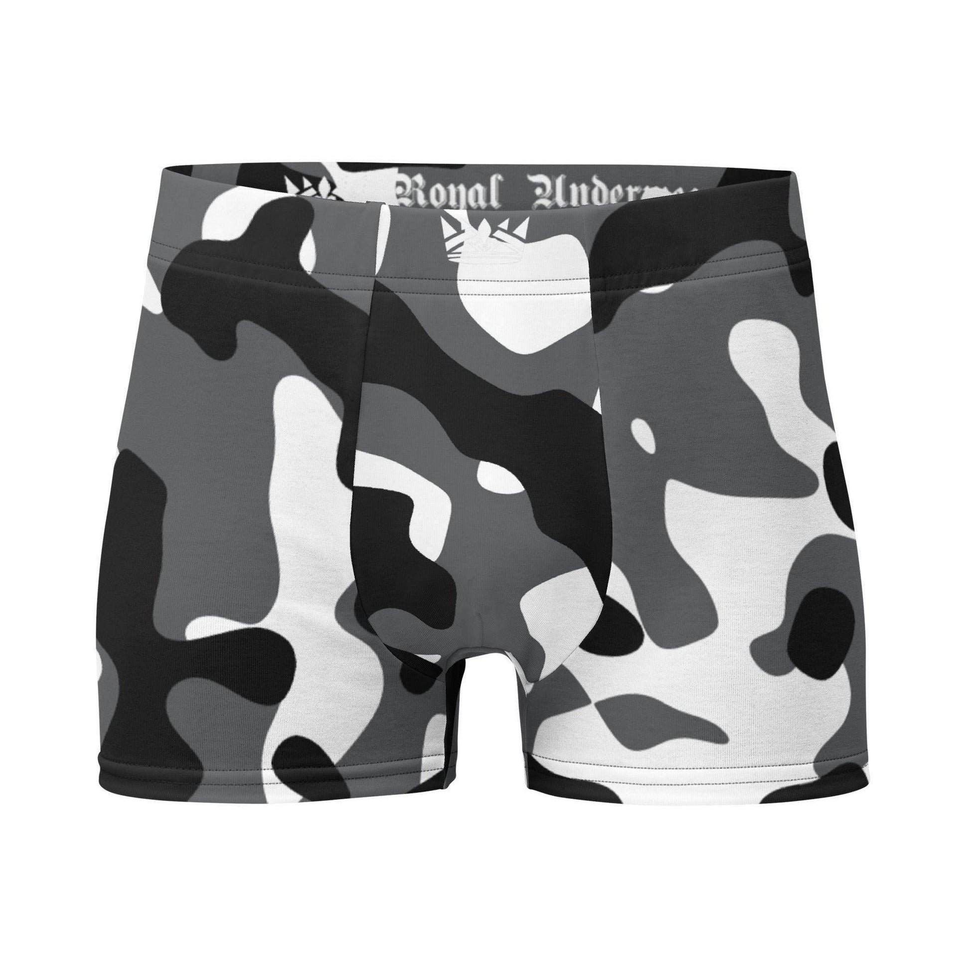 schwarz-weiss-grau-camouflage-royal-underwear-boxershorts-boxershorts-jlr-design-1 - JLR Design