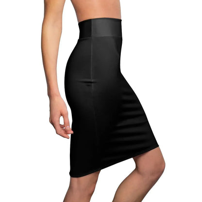 schwarzer-bleistiftrock-fur-damen-eleganter-mid-waist-rock-mit-stretch-komfort-bleistiftrock-jlr-design-6 - JLR Design