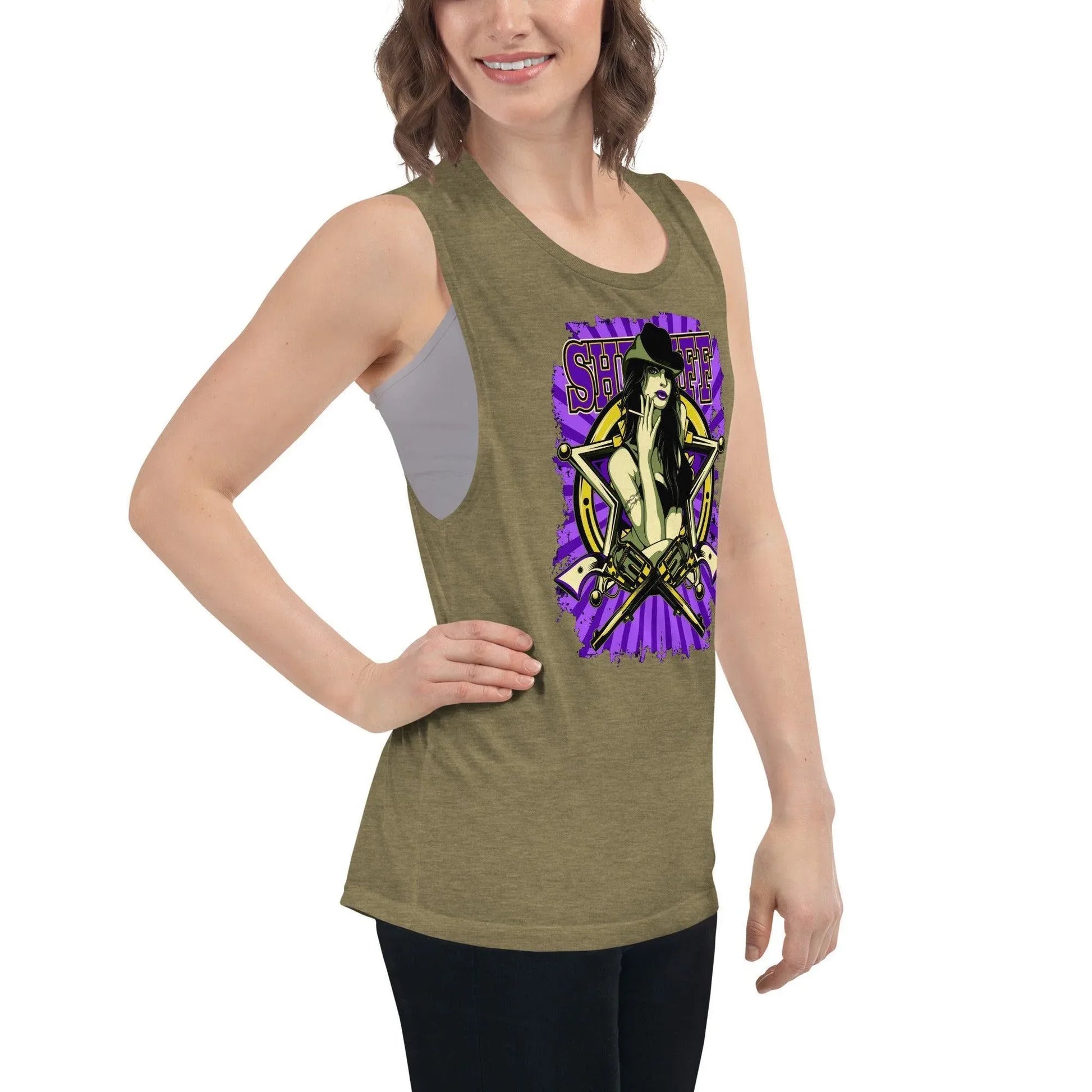 sheriff-damen-tank-top-tank-top-jlr-design-10 - JLR Design