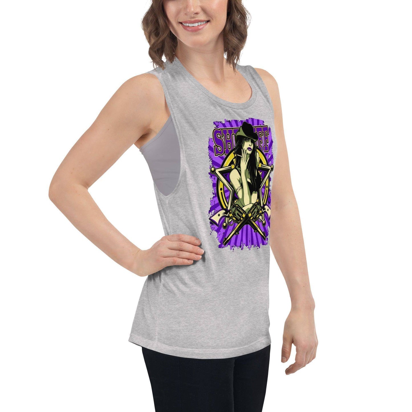 sheriff-damen-tank-top-tank-top-jlr-design-12 - JLR Design