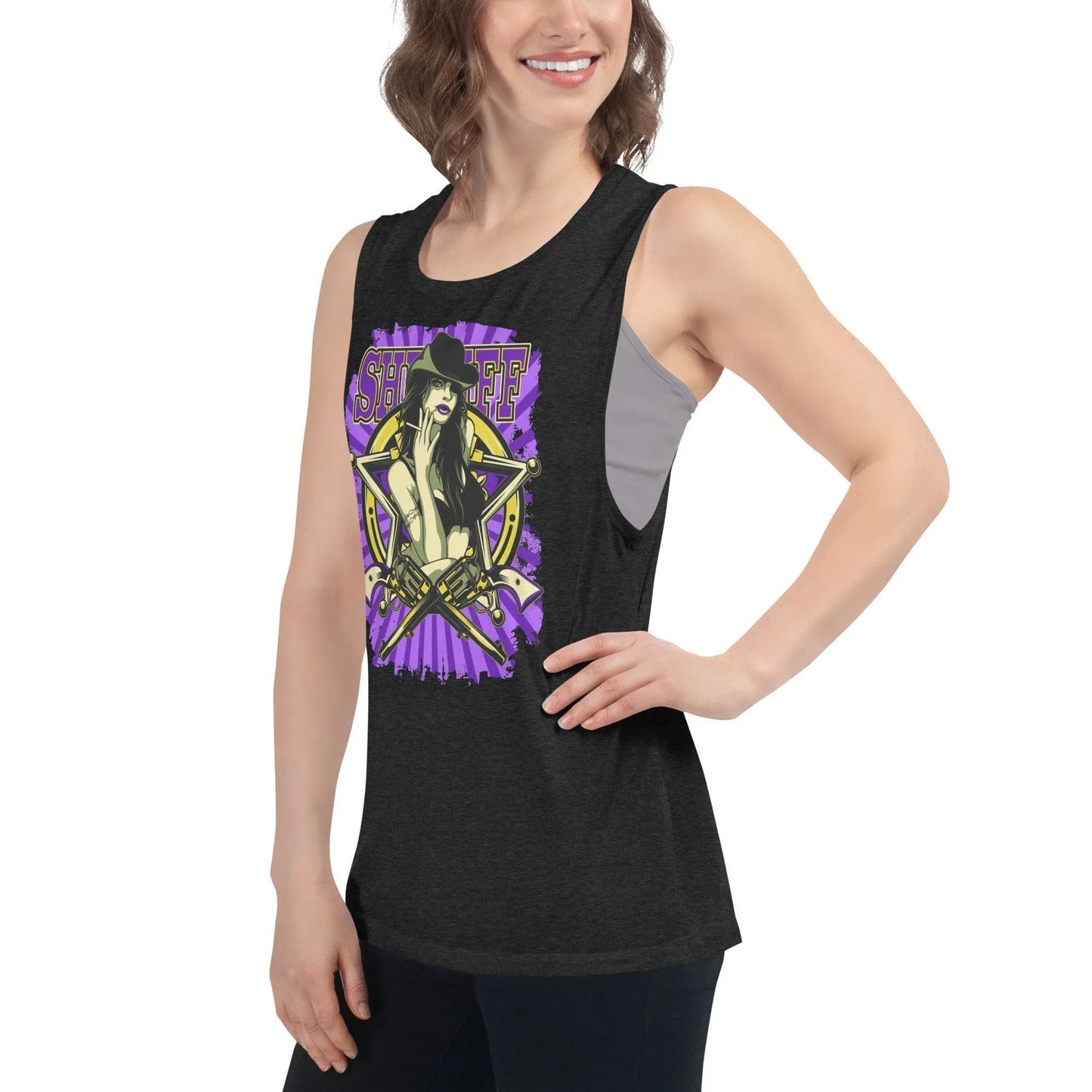sheriff-damen-tank-top-tank-top-jlr-design-3 - JLR Design