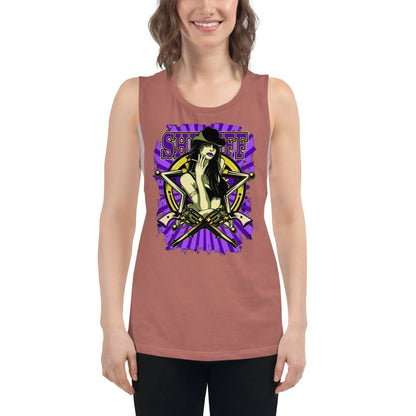 sheriff-damen-tank-top-tank-top-jlr-design-5 - JLR Design