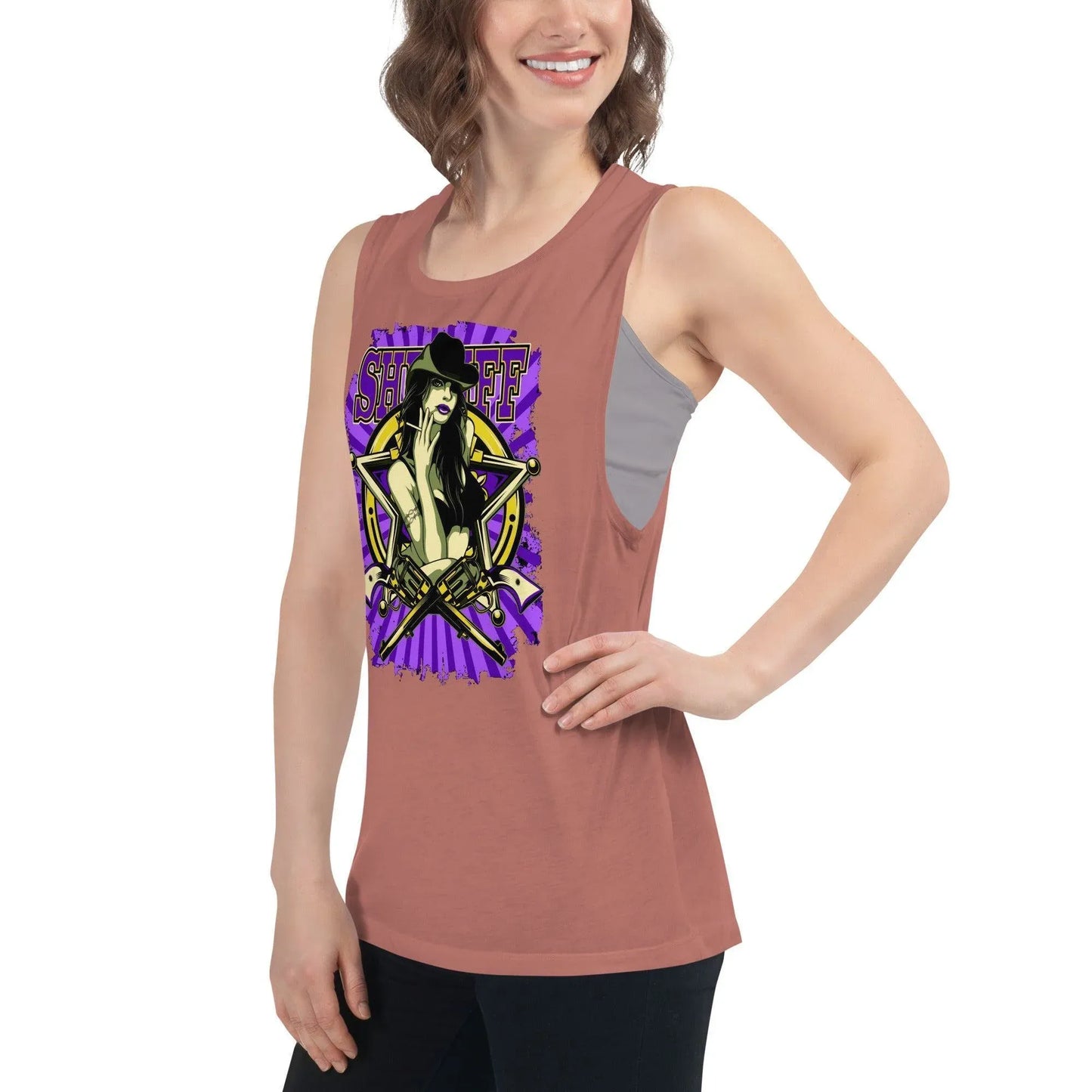 sheriff-damen-tank-top-tank-top-jlr-design-6 - JLR Design