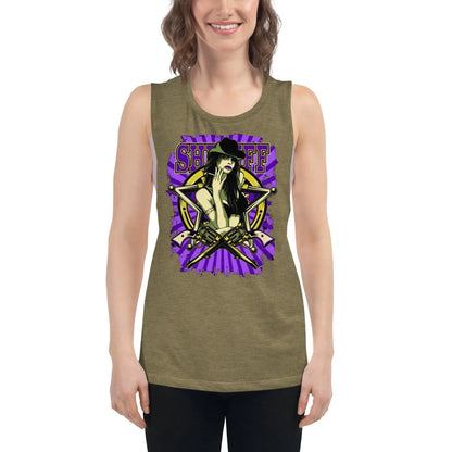 sheriff-damen-tank-top-tank-top-jlr-design-8 - JLR Design