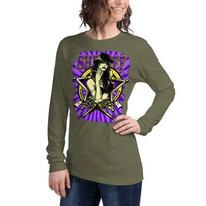 sheriff-langarmshirt-langarmshirt-jlr-design-14167 - JLR Design